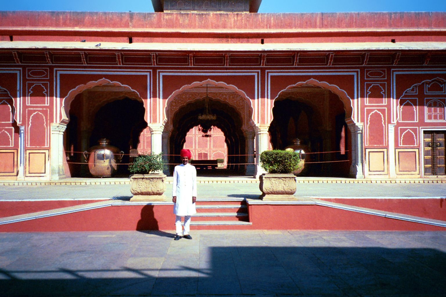 The Diwan-i-Khas at the City Palace, Jaipur, a reminder of the court the Chomu nobles served