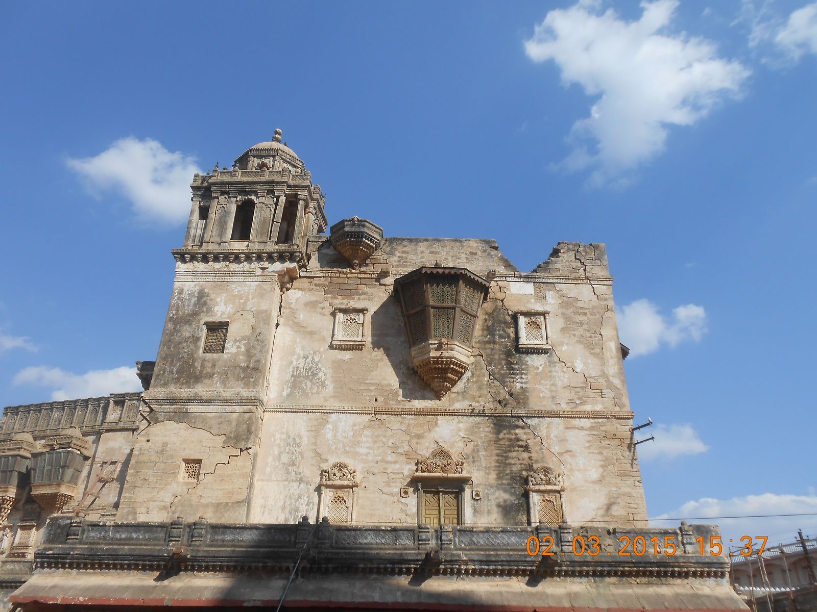 The Aina Mahal palace in Bhuj, Kutch