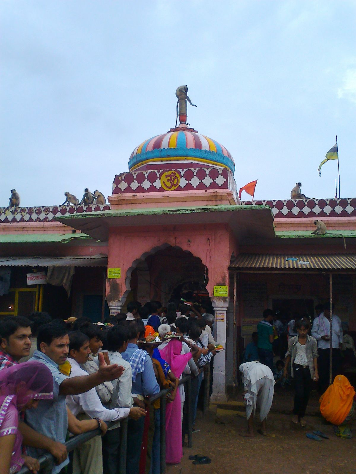 The Trinetra Ganesh temple on the plateau of Ranthambore Fort